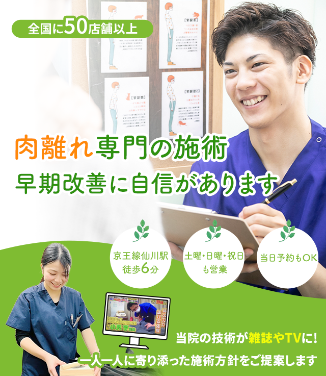 しつこい肉離れでお困りの方へ